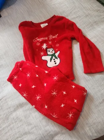 Pyjama chaud de Noël