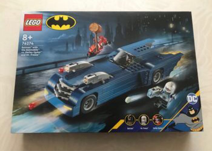 LEGO Super Heroes Batman 76274 - la Batmobile contre Harley Quinn et Mr. Freeze