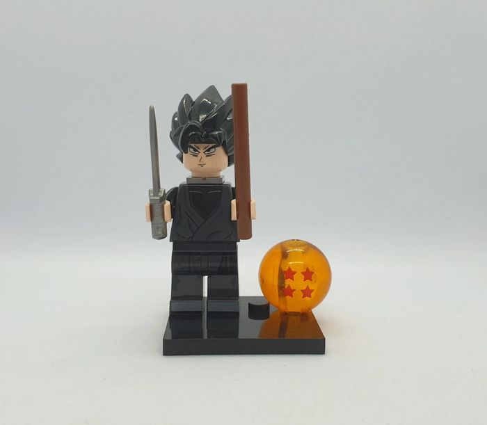 🐉Figurine Dragon Ball Super - Black Goku - (Style Lego)🐉