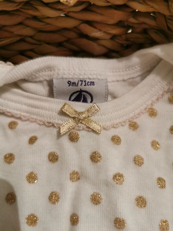 Body manche courte 9 mois petit bateau - photo numéro 2