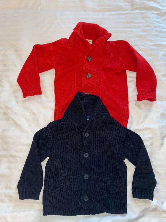 Lot de 2 gilets chaud