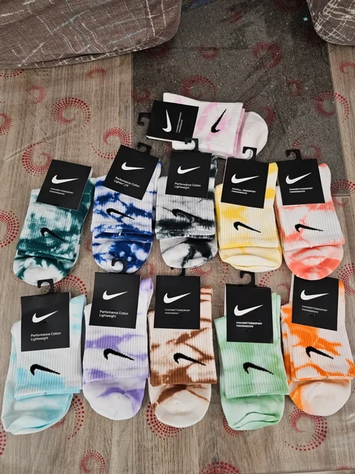 Chaussette Nike Tie Dye Neuve