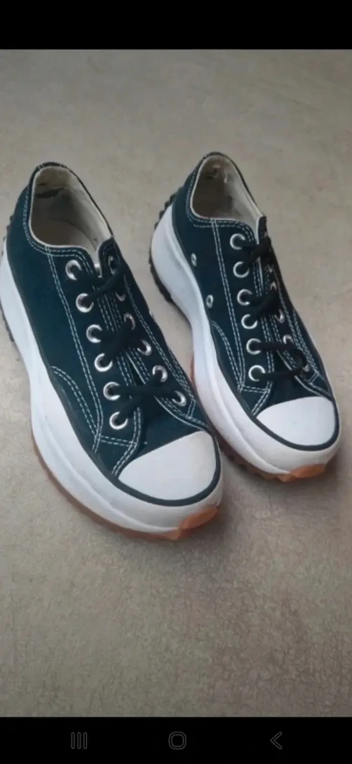 Converse Chaussures Run Star Hike Low Black Gum taille 37 - photo numéro 2