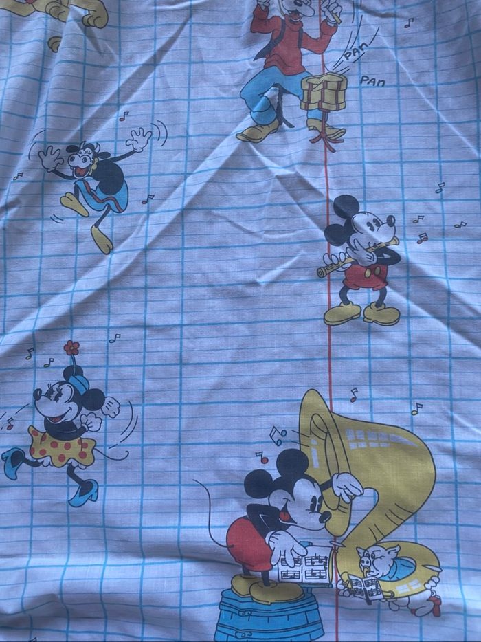 Tissu de récupération imprimé Mickey - photo numéro 5