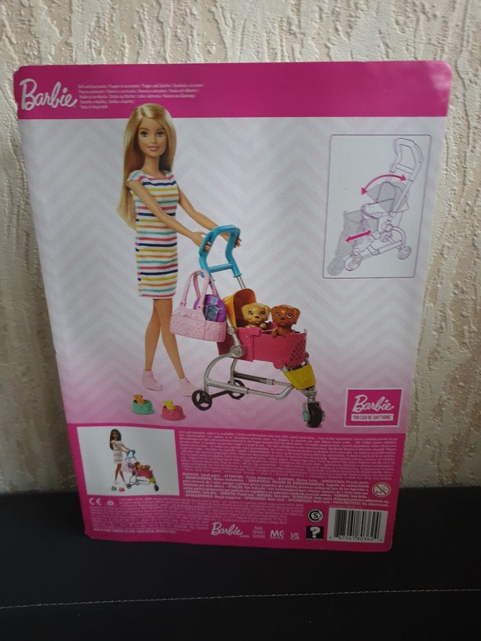 BARBIE PROMENADE DES CHIENS MATTEL - photo numéro 2