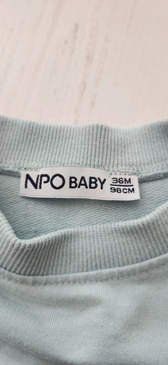 Pull bleu ciel garçon 3 ans - photo numéro 2