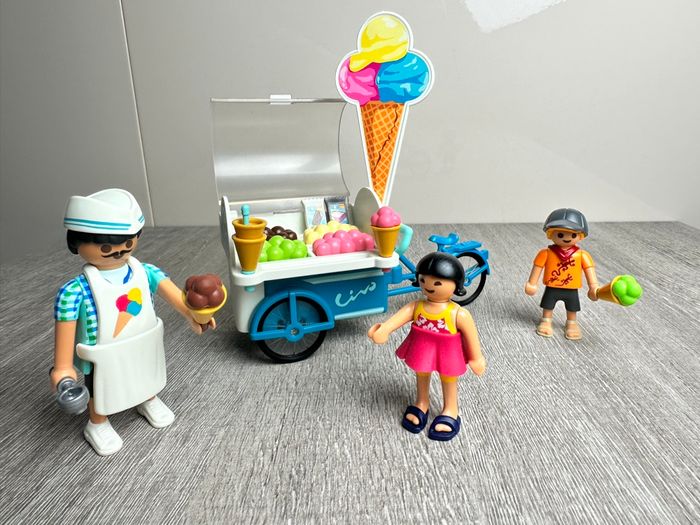 Playmobil - 9426 Marchand de glace et triporteur - photo numéro 9