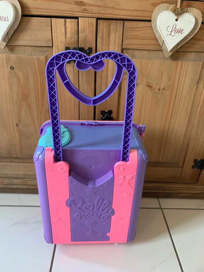 Valise à roulette licorne polly pocket - photo numéro 8