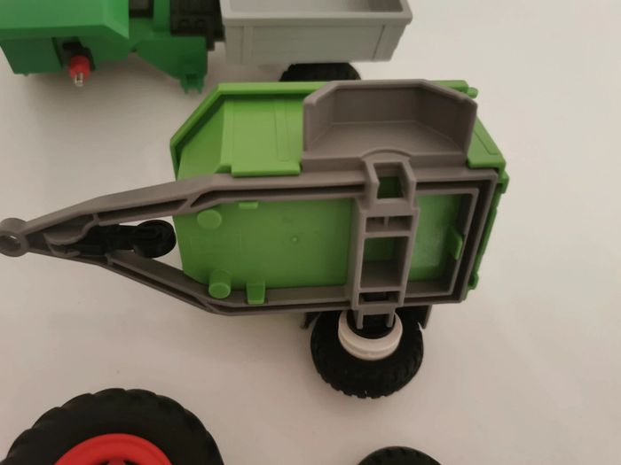 Playmobil 4497 pièce détaché fermier tracteur faucheuse - photo numéro 4