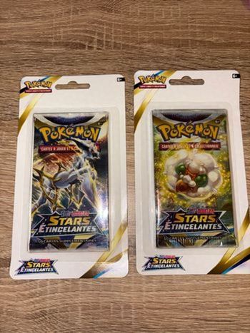 lot de 2 boosters stars étincelantes(eb09