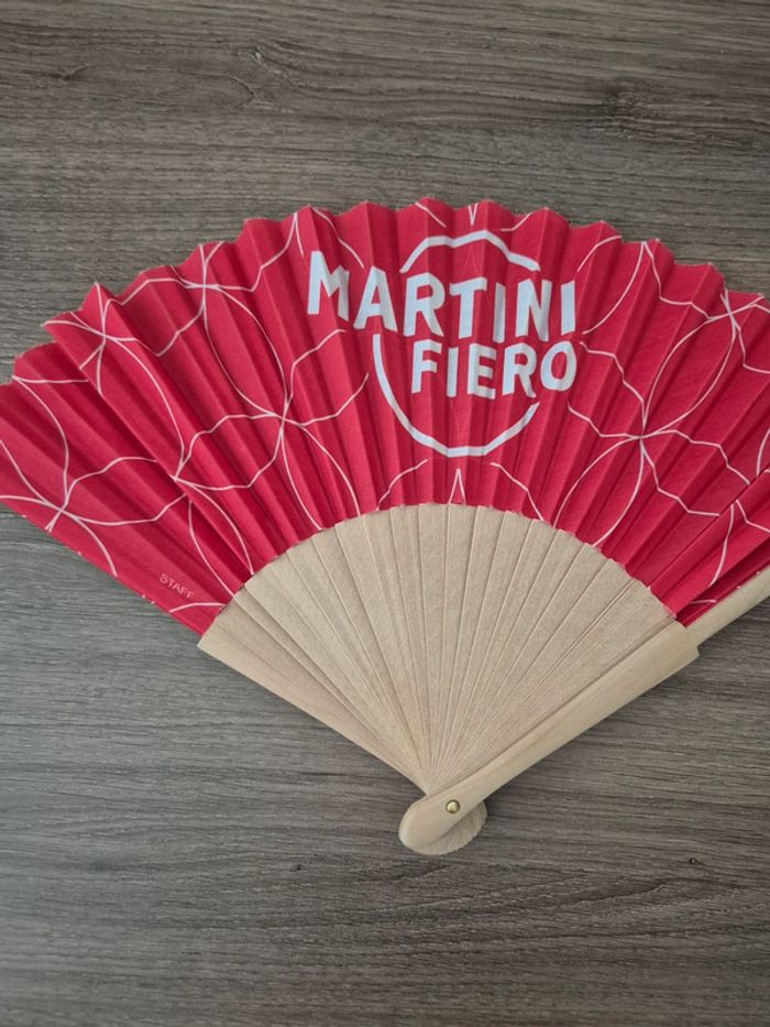 Éventail 23 cm Martini Fiero - photo numéro 5