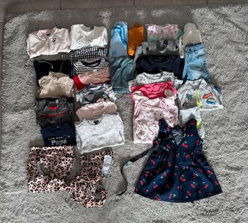 Lot vêtements fille 6-9 mois