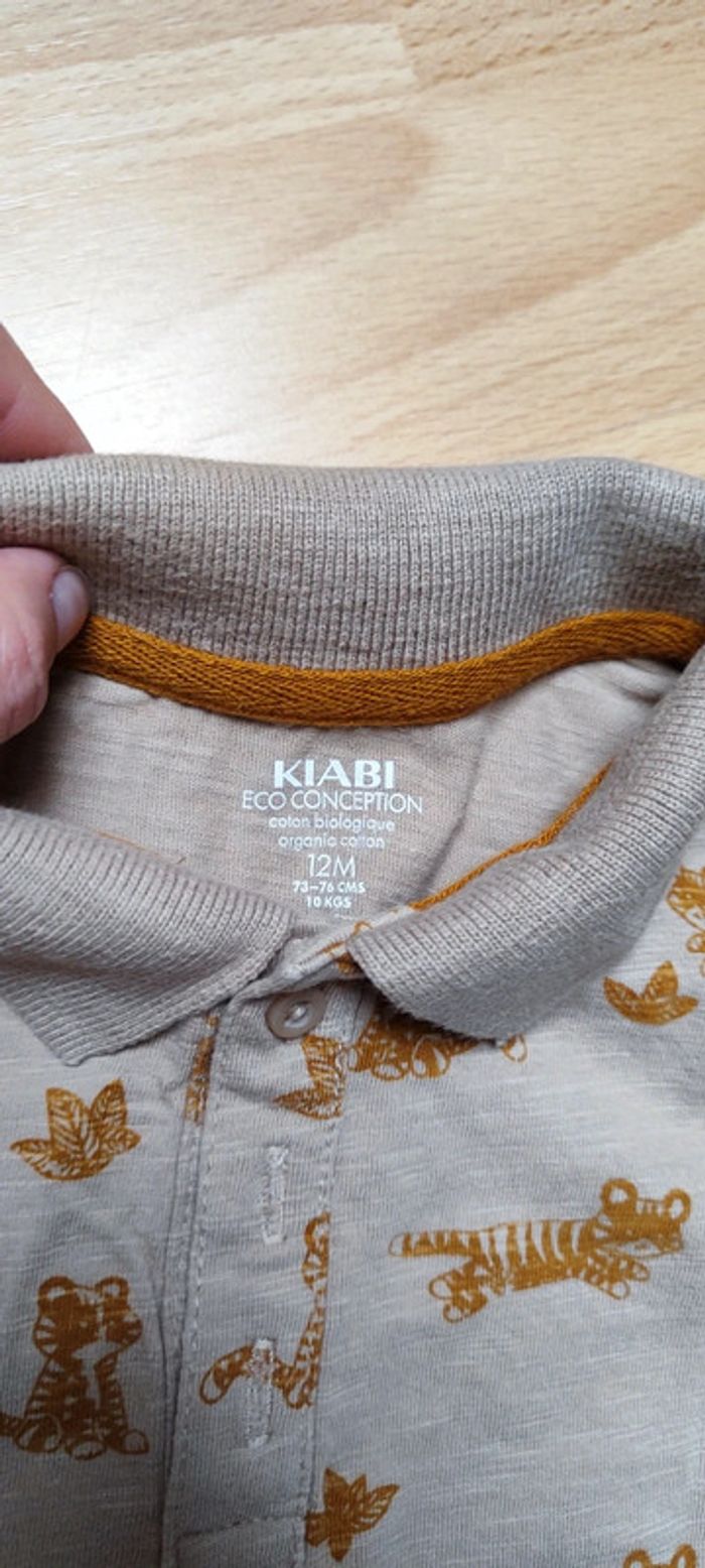 Polo beige 12 mois - photo numéro 2