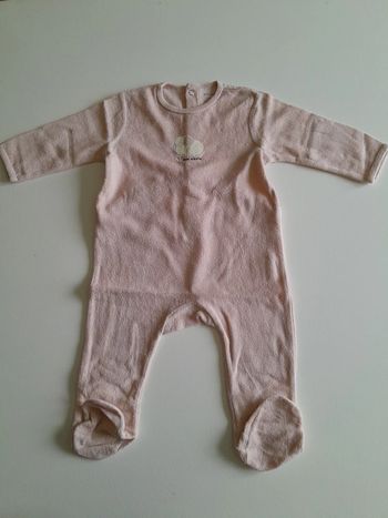 Pyjama dors bien velours 9 mois