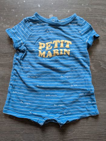 Body barboteuse marin