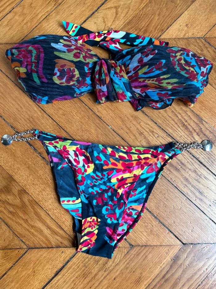 Maillot de bain 2 pieces très féminin T44/95B-C - photo numéro 4