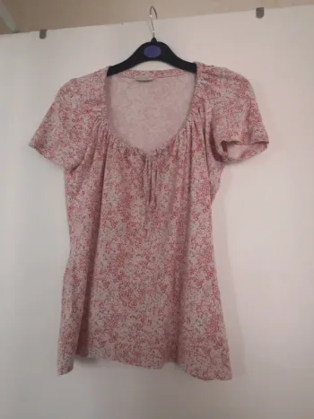 T shirt fleuri