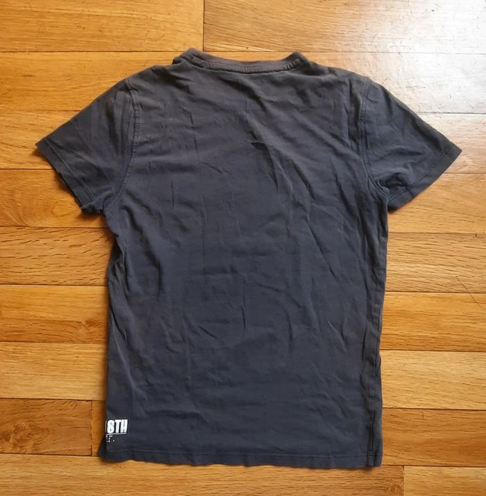 T shirt bleu Teddy Smith Taille 14 ans - photo numéro 2