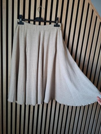 Jupe ample beige bohème T 38/40