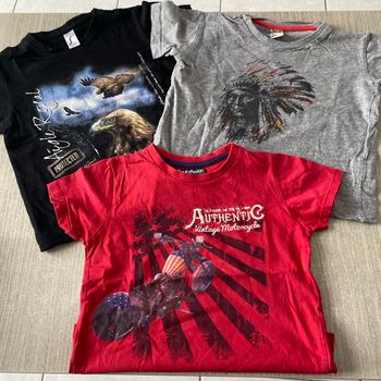 Lot t-shirt manches courtes