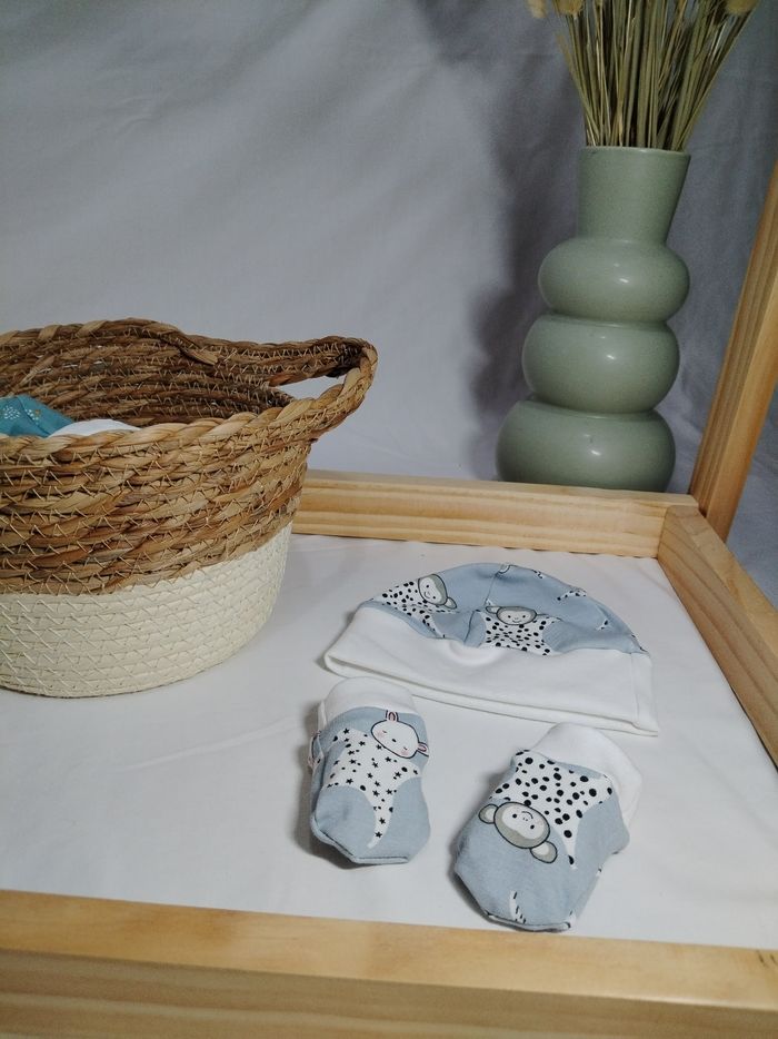 Ensemble bonnet mouffle - photo numéro 2