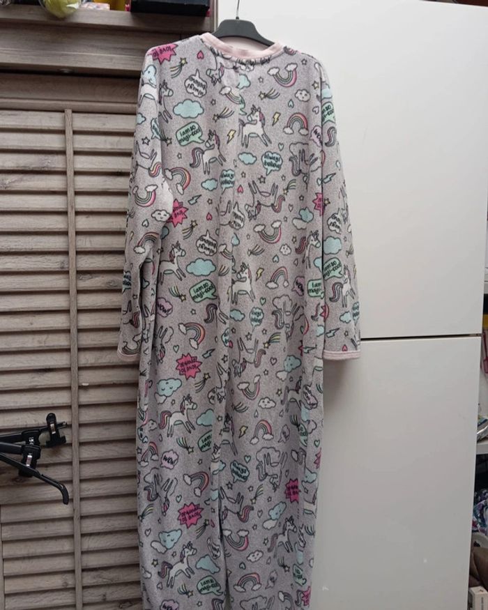 Pyjama 1 pièce gris motif licorne Love to Lounge taille 42/44 - photo numéro 7