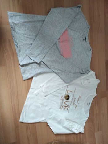 Lots de 2 t-shirt à manche longue