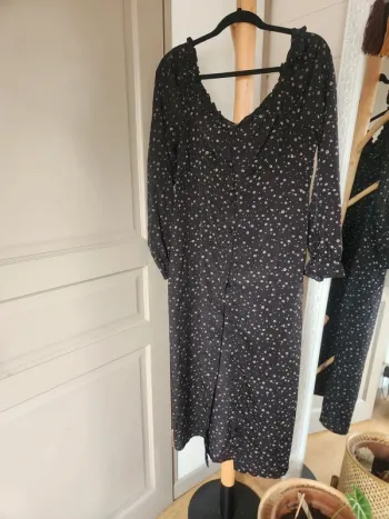 Robe longue milkmaid missguided