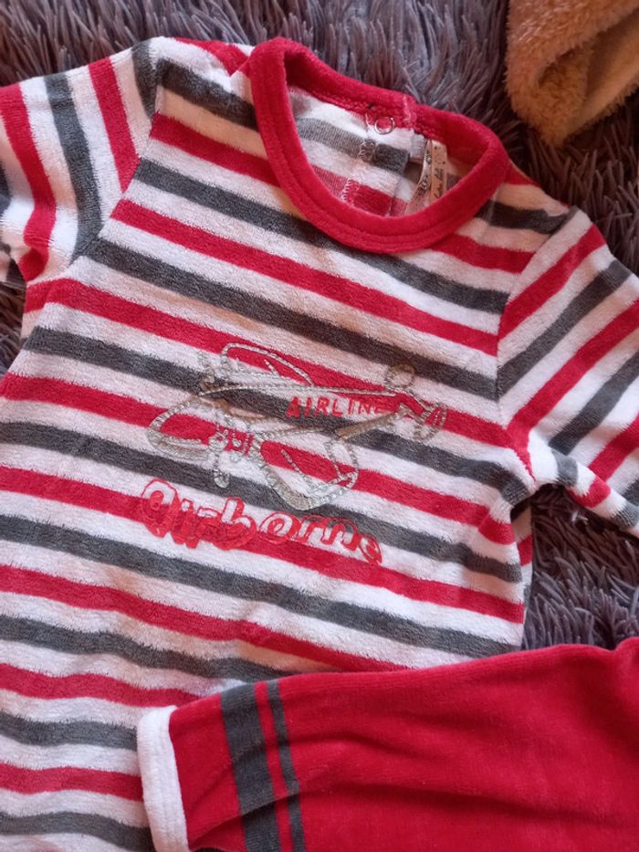 Lot de 2 pyjama garçon 6 mois - photo numéro 2