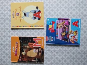 📚 Lot de 3 livres Abécédaires – Hachette Jeunesse