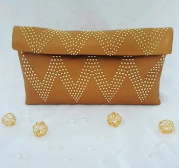 Pochette marron