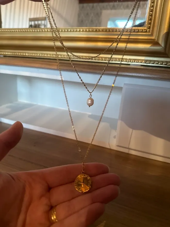 Collier marque MOA acier inoxydable - photo numéro 2