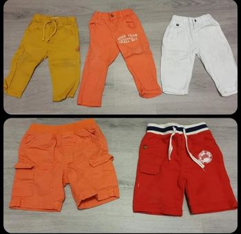 Lot 12 mois garçon mi saison/ été