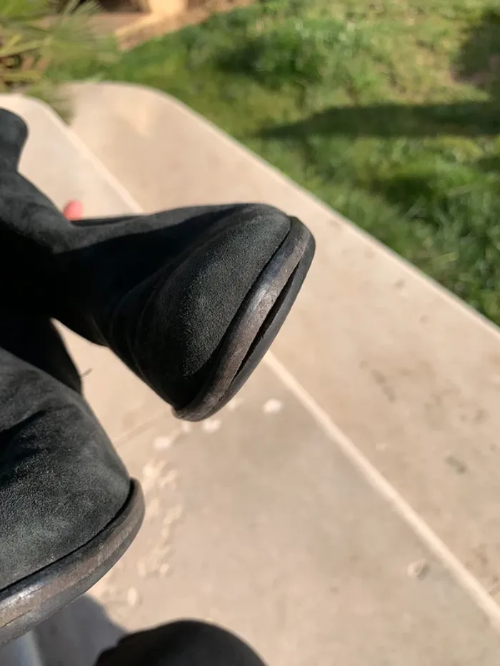 Bottines noires taille 37 Gabor en cuir véritable - photo numéro 11