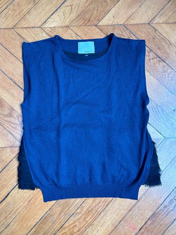 Haut très original laine et cachemire T36/38