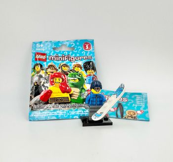 Lego Série 5 (Réf. 8805) : Le Snowborder - NEUF