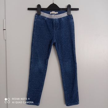 Jegging bleu 7ans