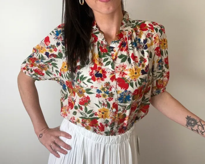 Top femme blouse femme chemise femme taille 38 taille 40 neuf - photo numéro 2