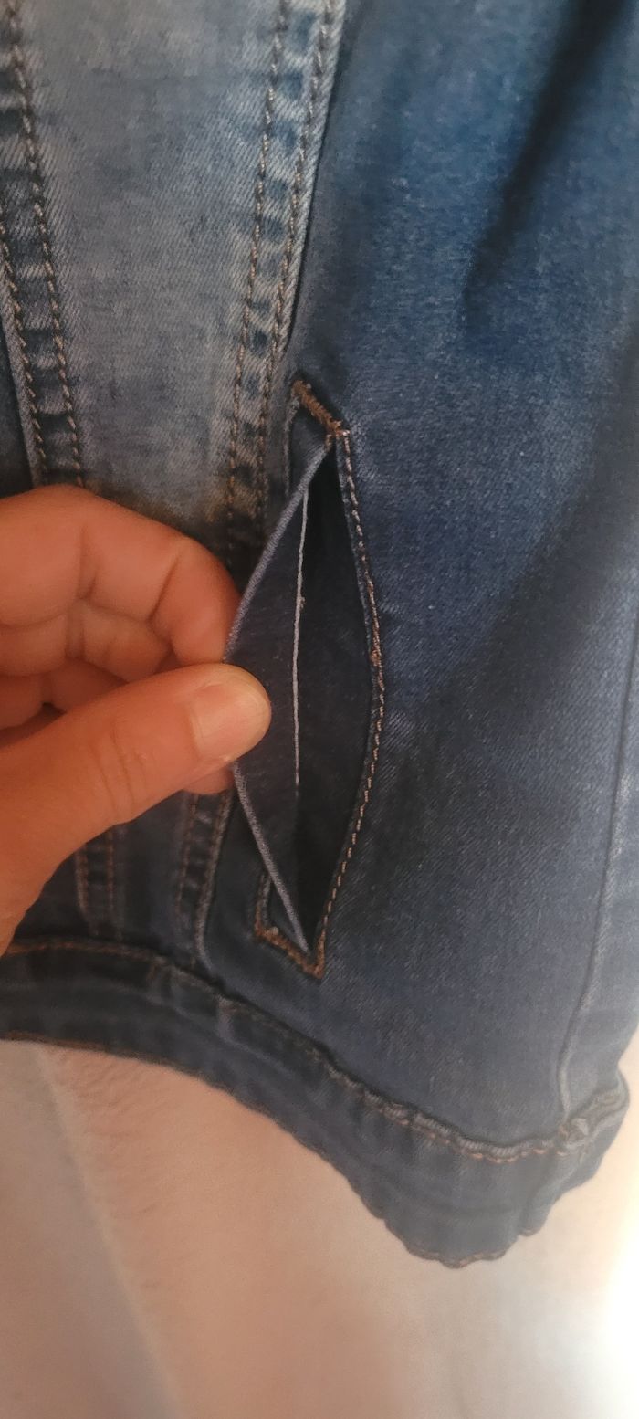 Veste en jean's - photo numéro 6