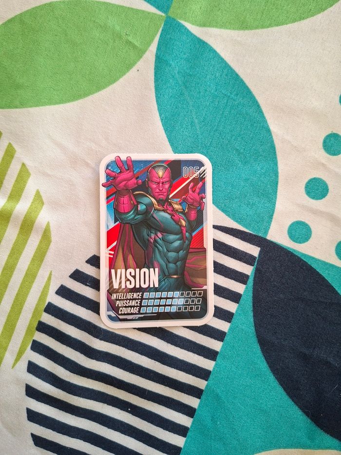 Carte Marvel pars en mission 005