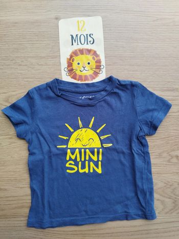 T-shirt 12 mois