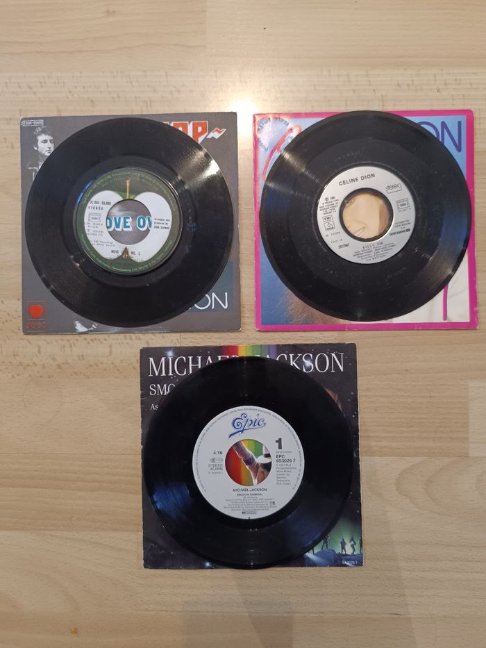 Lot de 3 vinyles 45T - photo numéro 9
