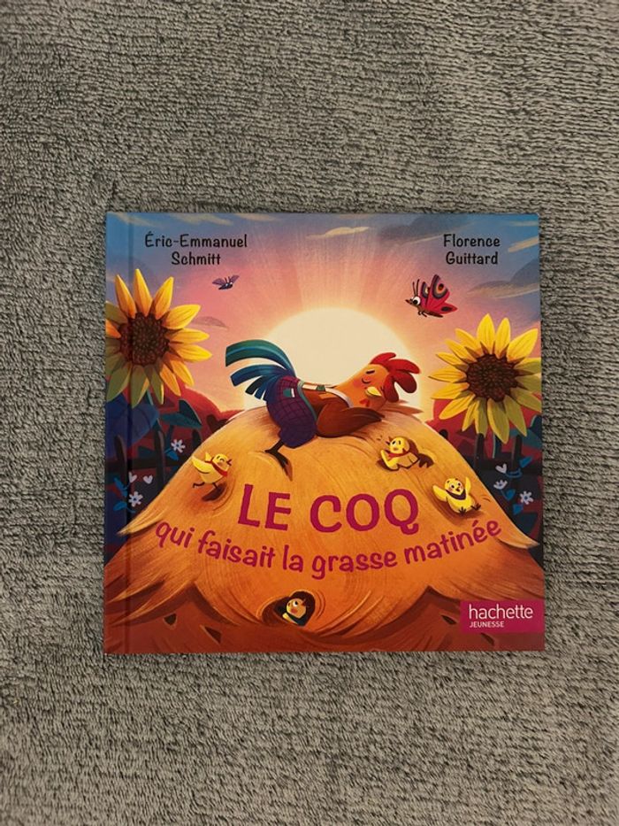 Livre McDo neuf « Le coq qui faisait la grasse matinée »