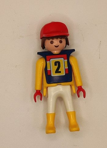 Pilote de course playmobil