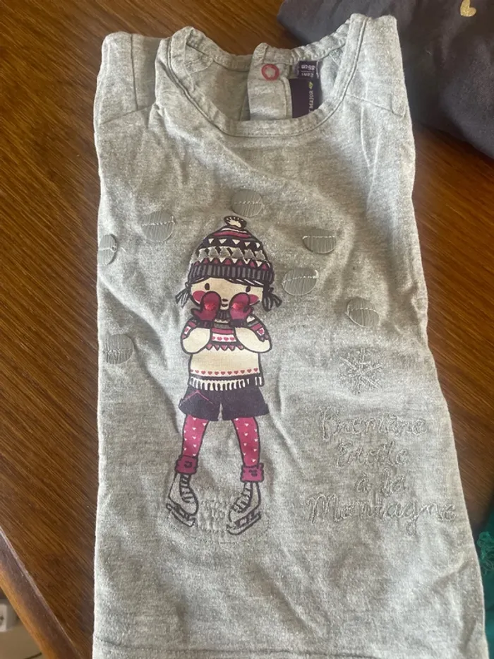 lot teeshirt long - photo numéro 2