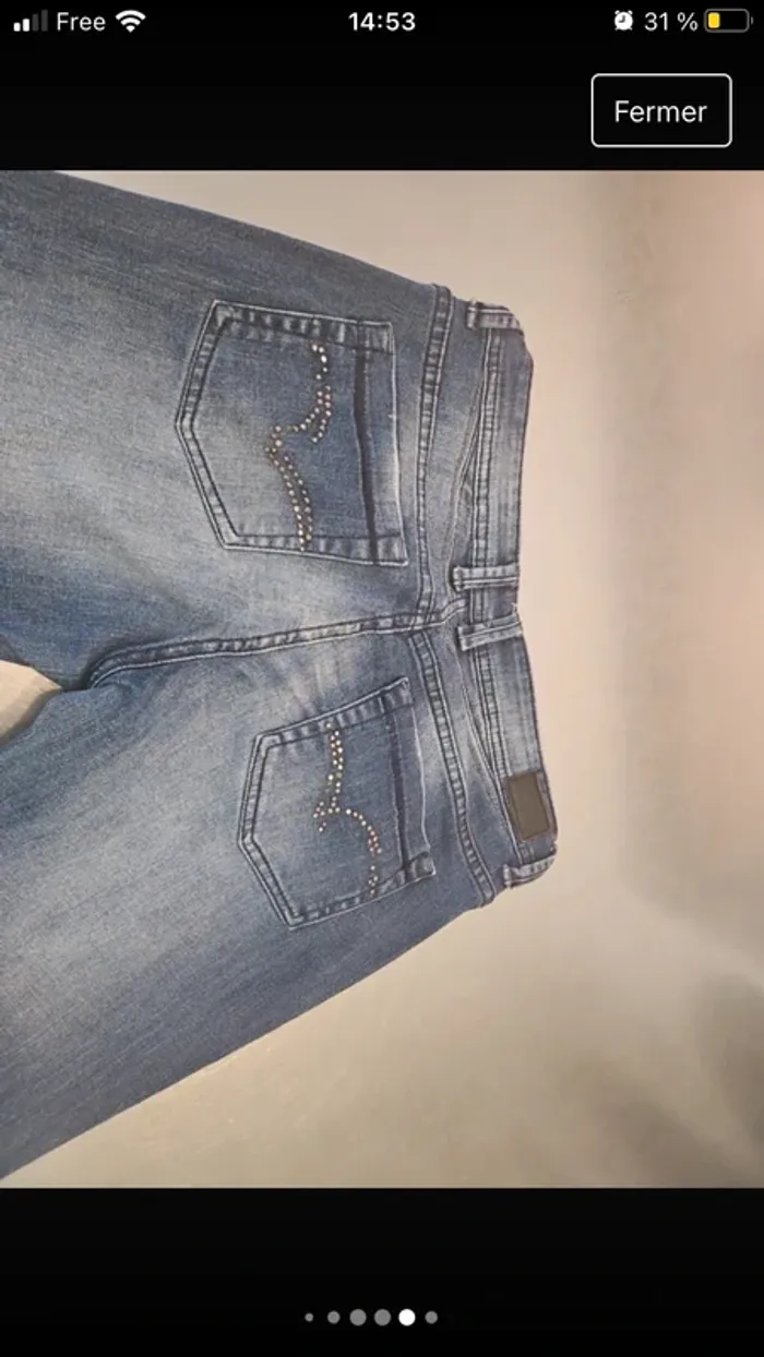 Jeans bleu lee cooper T.40 - photo numéro 8