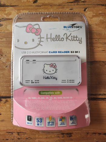 Lecteur de cartes Hello Kitty