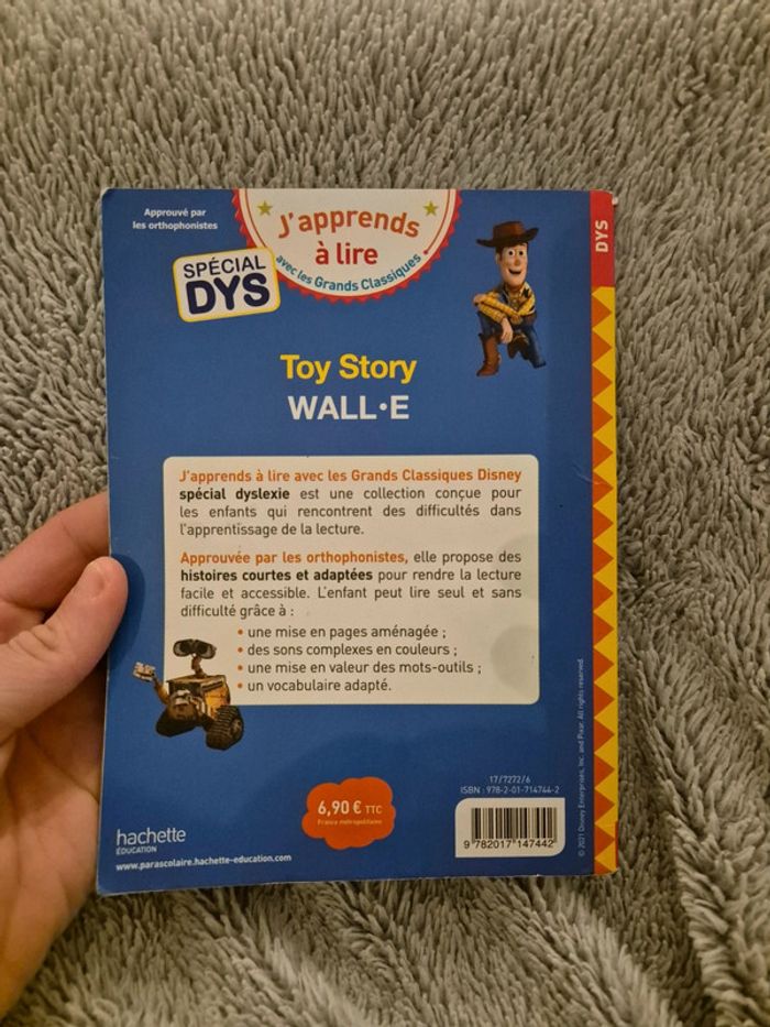 Livre j'apprends à lire avec les grands classiques disney special dys - photo numéro 2
