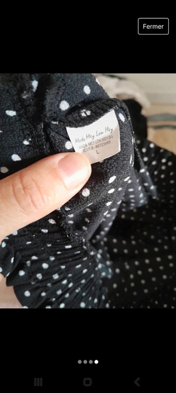 Pantalon large fluide avec poches taille 40 taille élastique - photo numéro 3