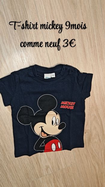 T-shirt Mickey 9mois
